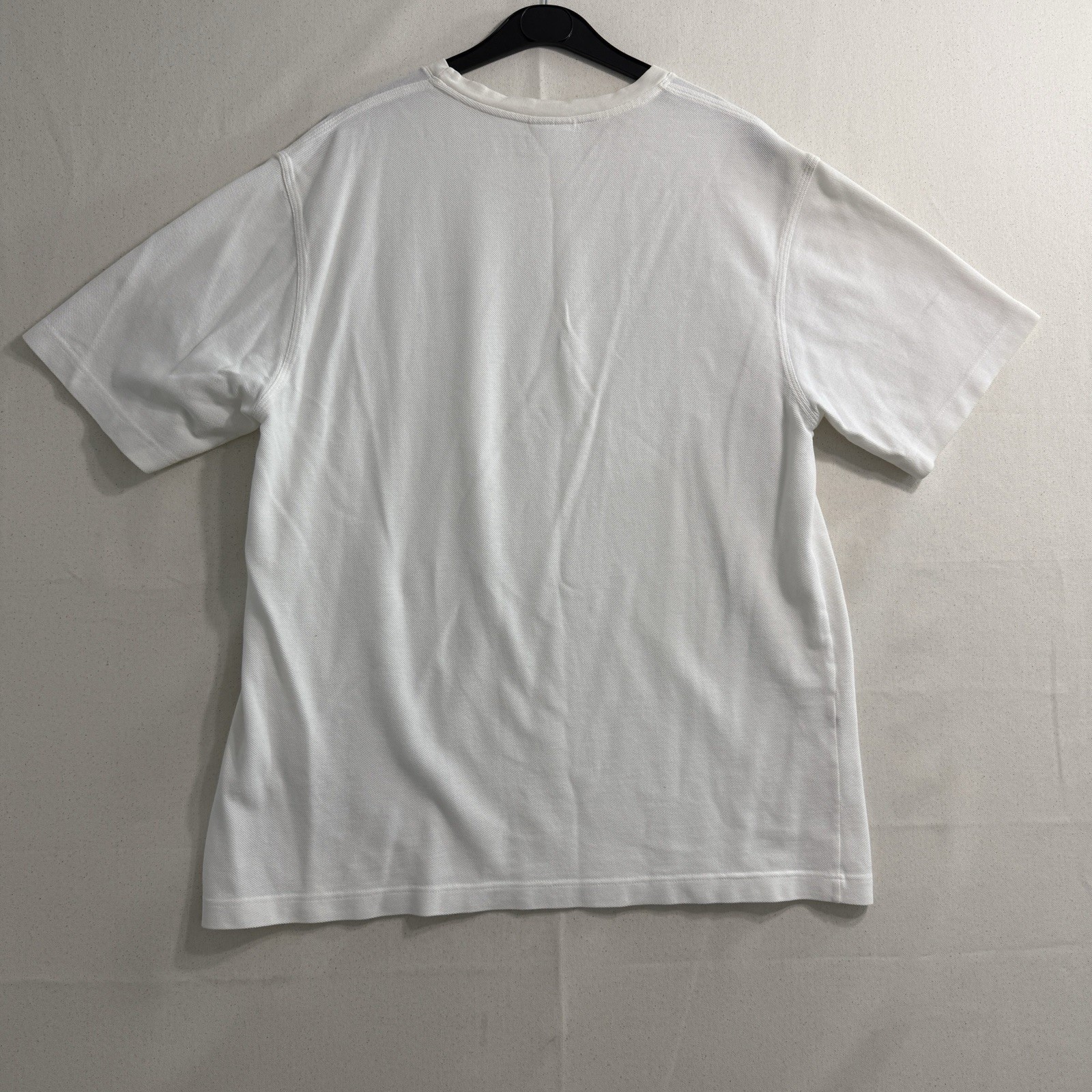 Lacoste Men’s Classic Logo T-Shirt, White Size 5 *stains
