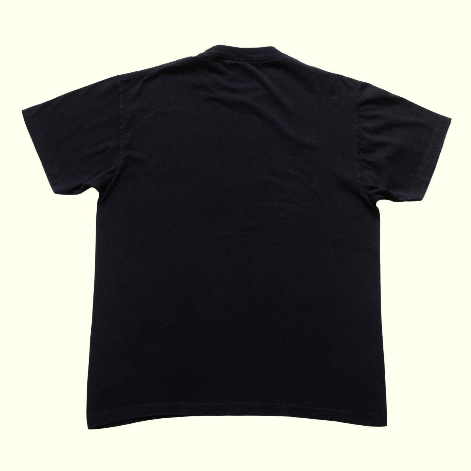 VTG Y2K 90s BIBLE LOVE NONE ABOVE GOD SHAKA GRAPHIC COTTON BLACK T SHIRT SZ XL