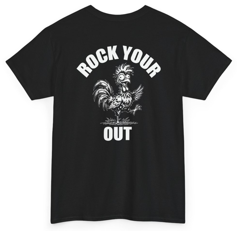 Rock Your Cock Out Tee (Back Print) | Unethical Threads
