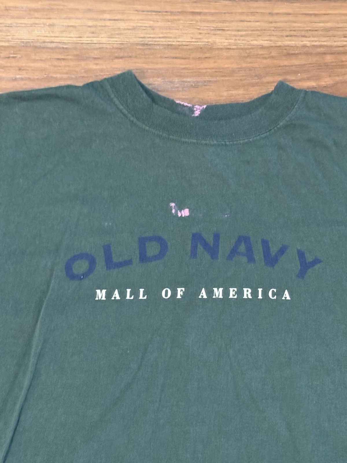 Vintage 90s Old Navy Center Logo Spellout T-Shirt Mall Of America Men’s XL USA