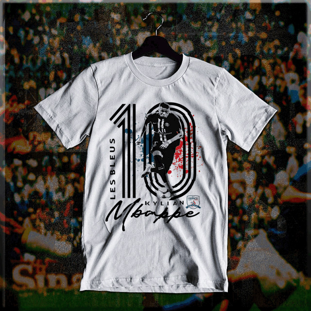 Soccer t-shirt S-3XL, Kylian Mbappe France French Football Star, World Cup, new