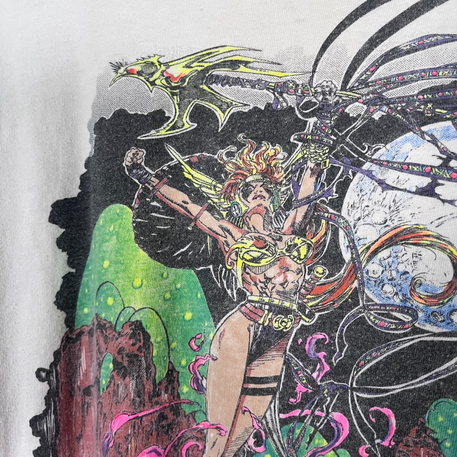 Vintage 90s Todd McFarlane Spawn Comics Images 1994 Angela T Shirt Size XL