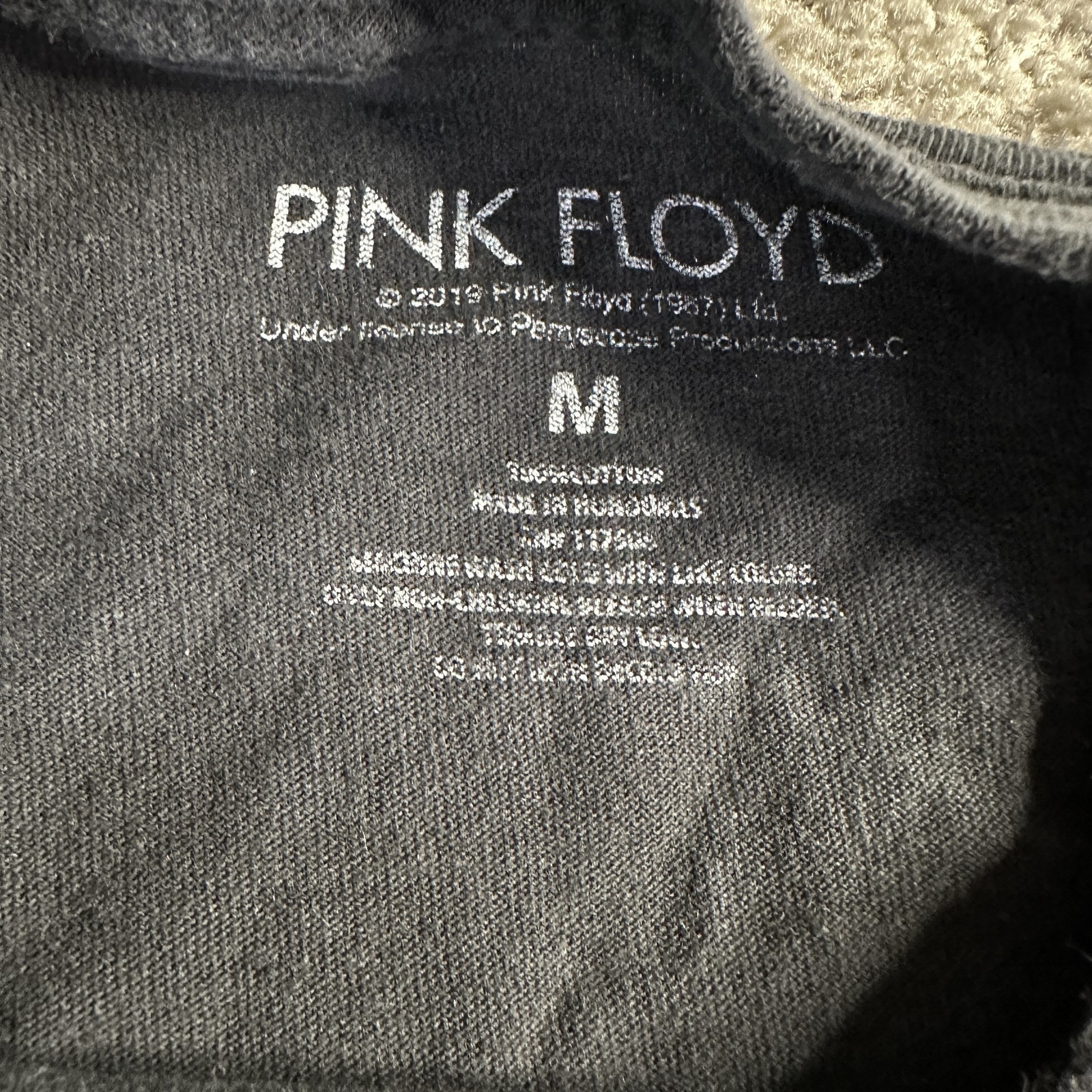 Pink Floyd Shirt Mens Medium Black Dark Side Of The Moon Album Band Tee Rock