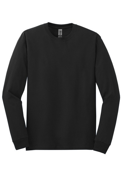 Gildan G540 Heavy Cotton Men’s Long Sleeve Crew Neck Plain Blank Stylish T-shirt