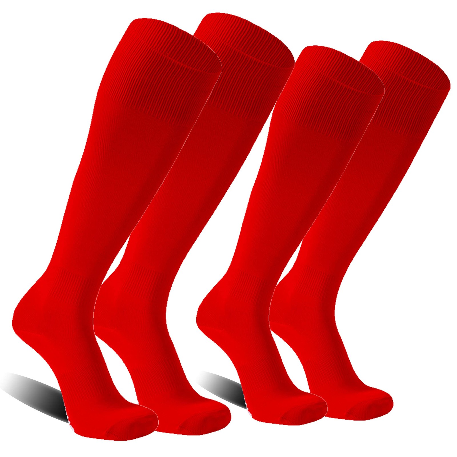 FOOTPLUS Knee High Sports Socks Unisex Baseball Soccer Rugby Socks