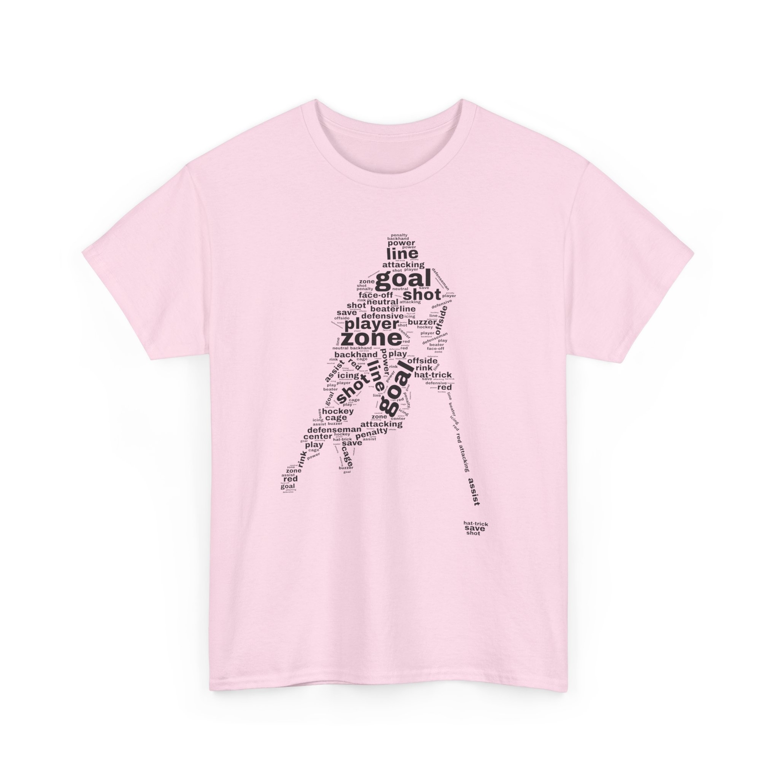 Ice Hockey Player Shirt, Winter Sports Hockey Lovers Women Men T-shirt