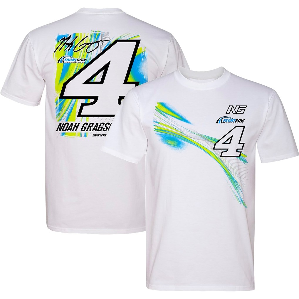 Noah Gragson #4 T Shirt NASCAR Front Row Motorsports Racing Tee