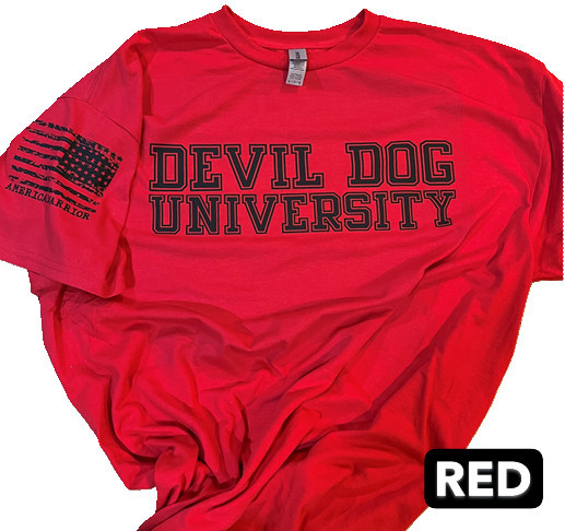 Marine Corps Devil Dog University Military T-Shirt