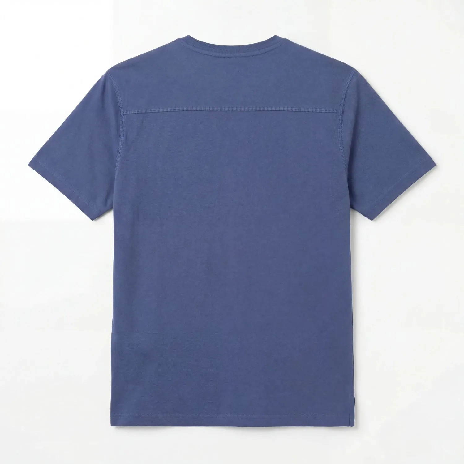 NWT Men’s Premium Organic Cotton Stretch T-Shirt Crew Neck Soft Tee Navy