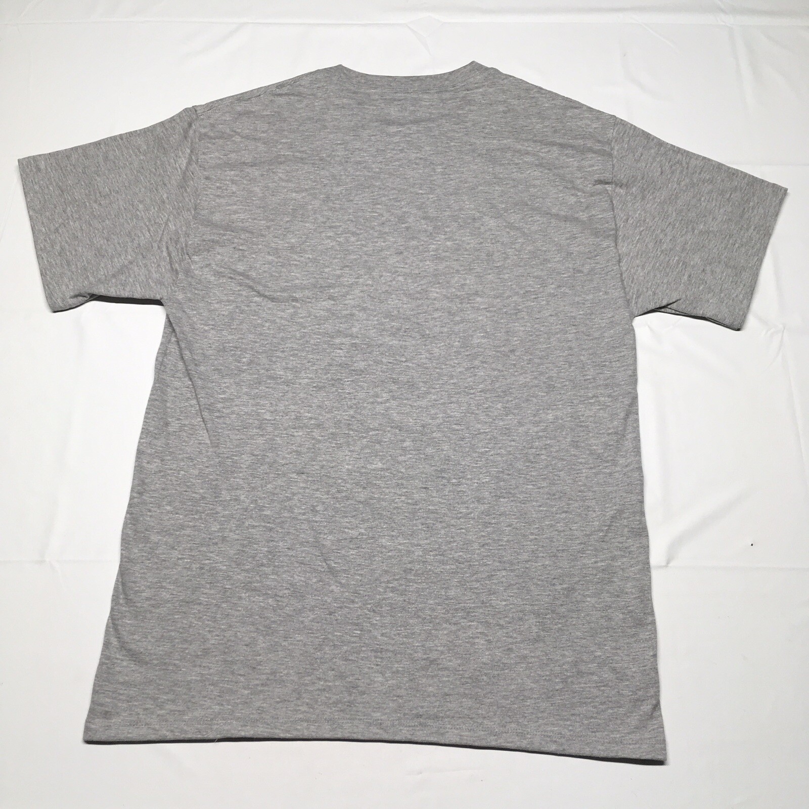 Champion Script Logo T-Shirt Men’s Medium Gray Hip Hop Hipster Sportswear Y2K