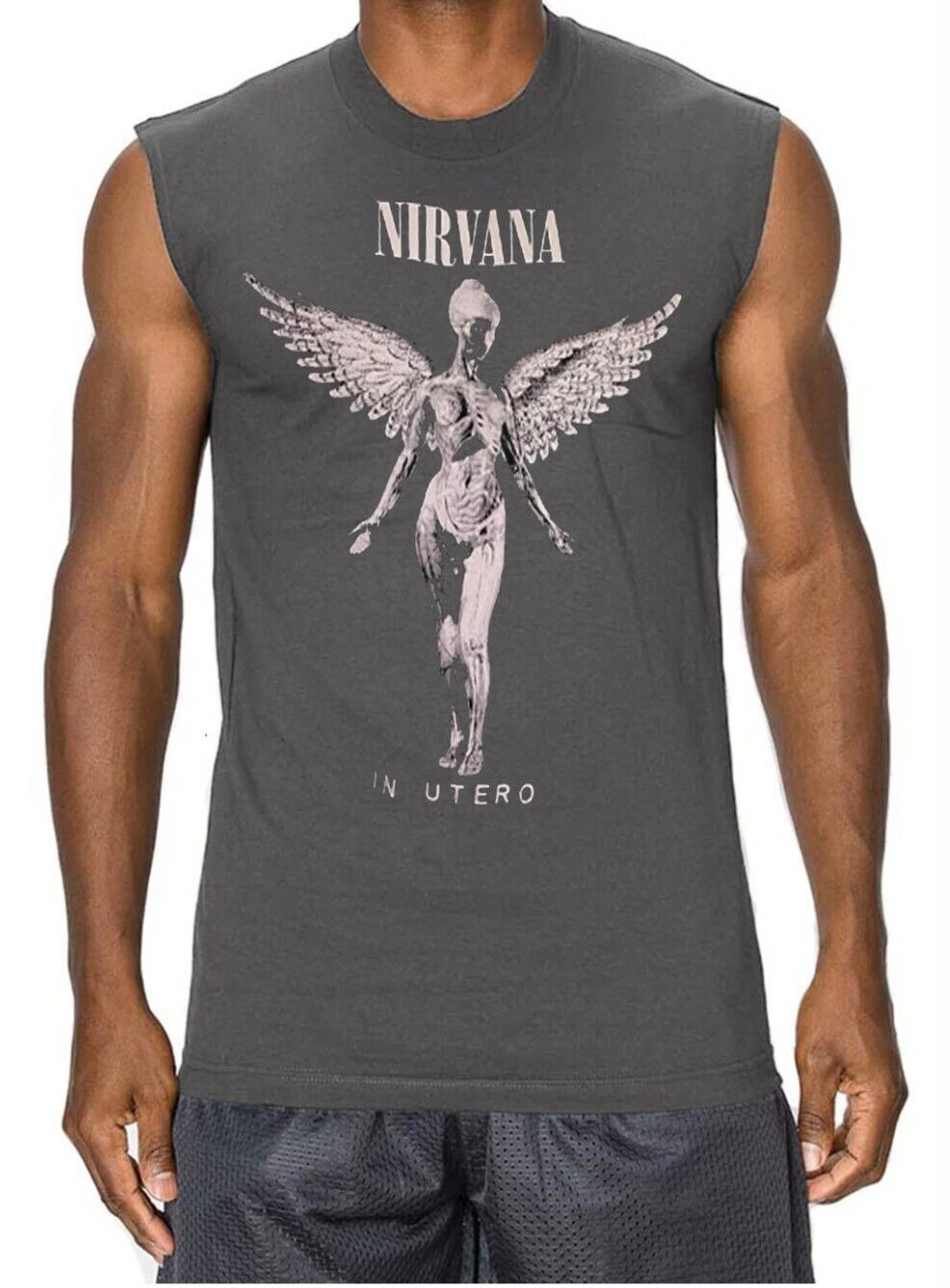 Nirvana In Utero Rock Band Muscle Shirt (Multiple Variations)