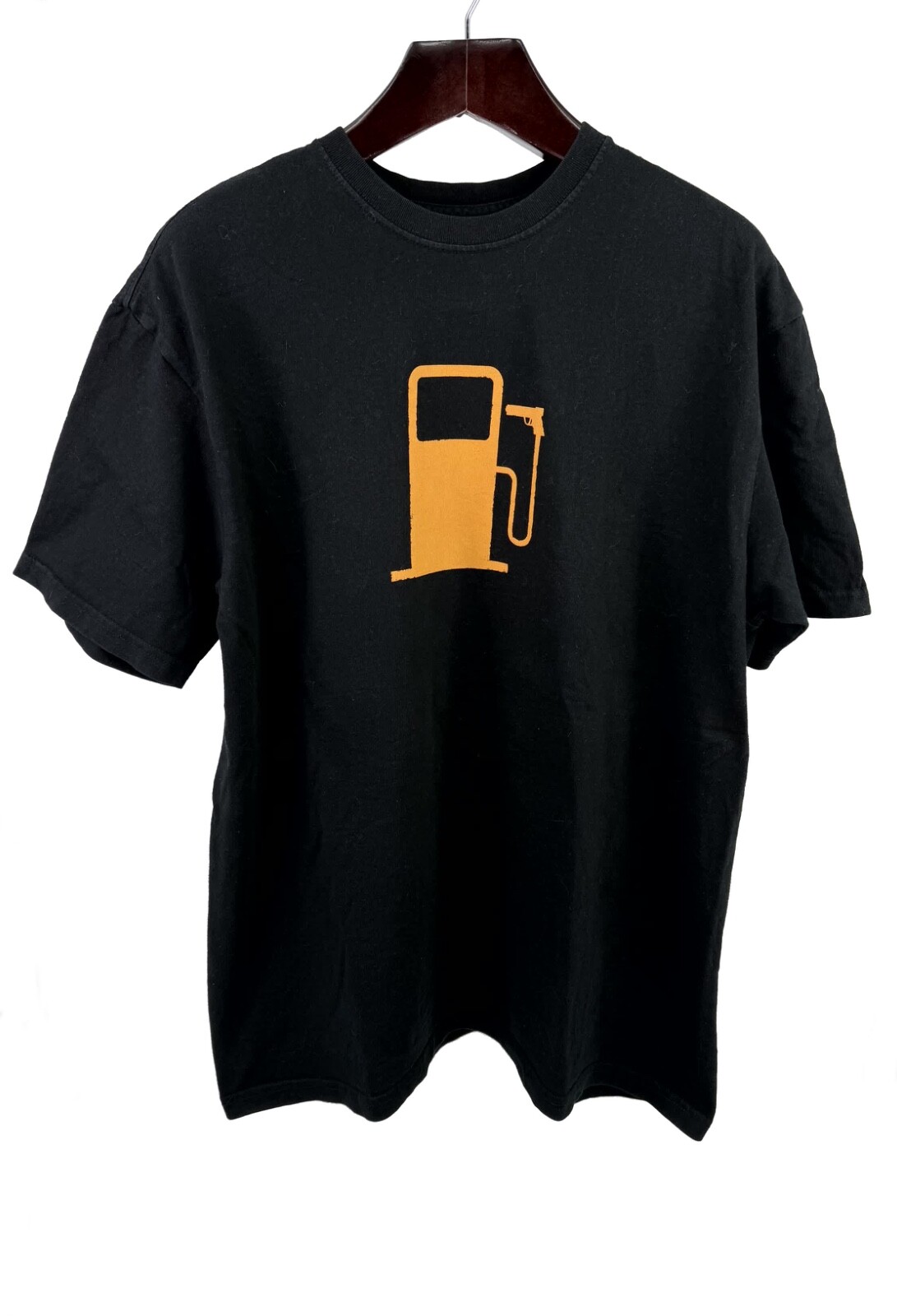 Patagonia Kill Gas Pump Logo Tshirt Men XL Cotton Climate Change Promo RARE