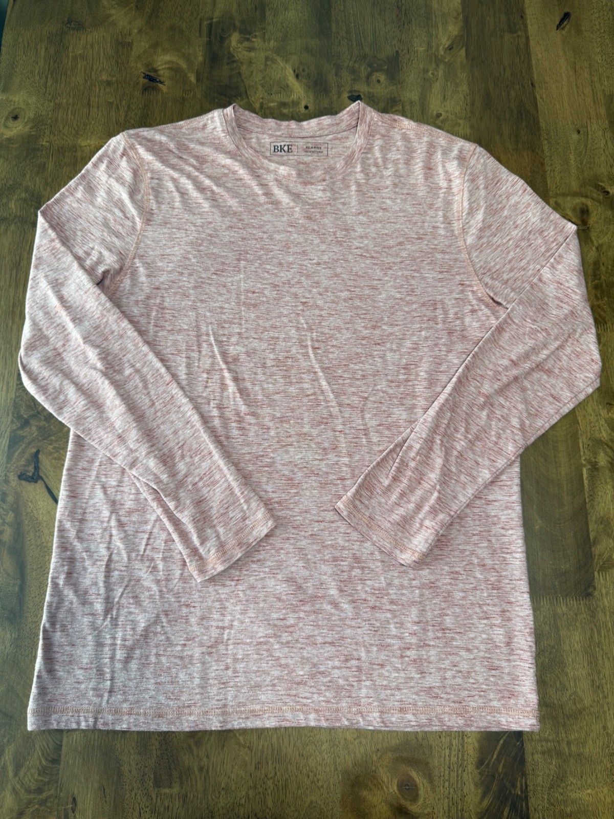 EUC Mens BKE buckle heathered long sleeve tshirt stretch size XL