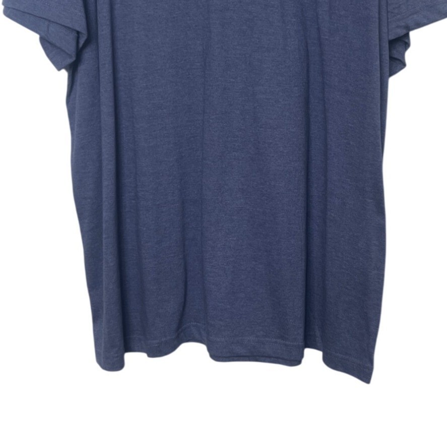 Kingsize Tshirt Mens 2XLT Tall Blue New WOT Workwear Summer