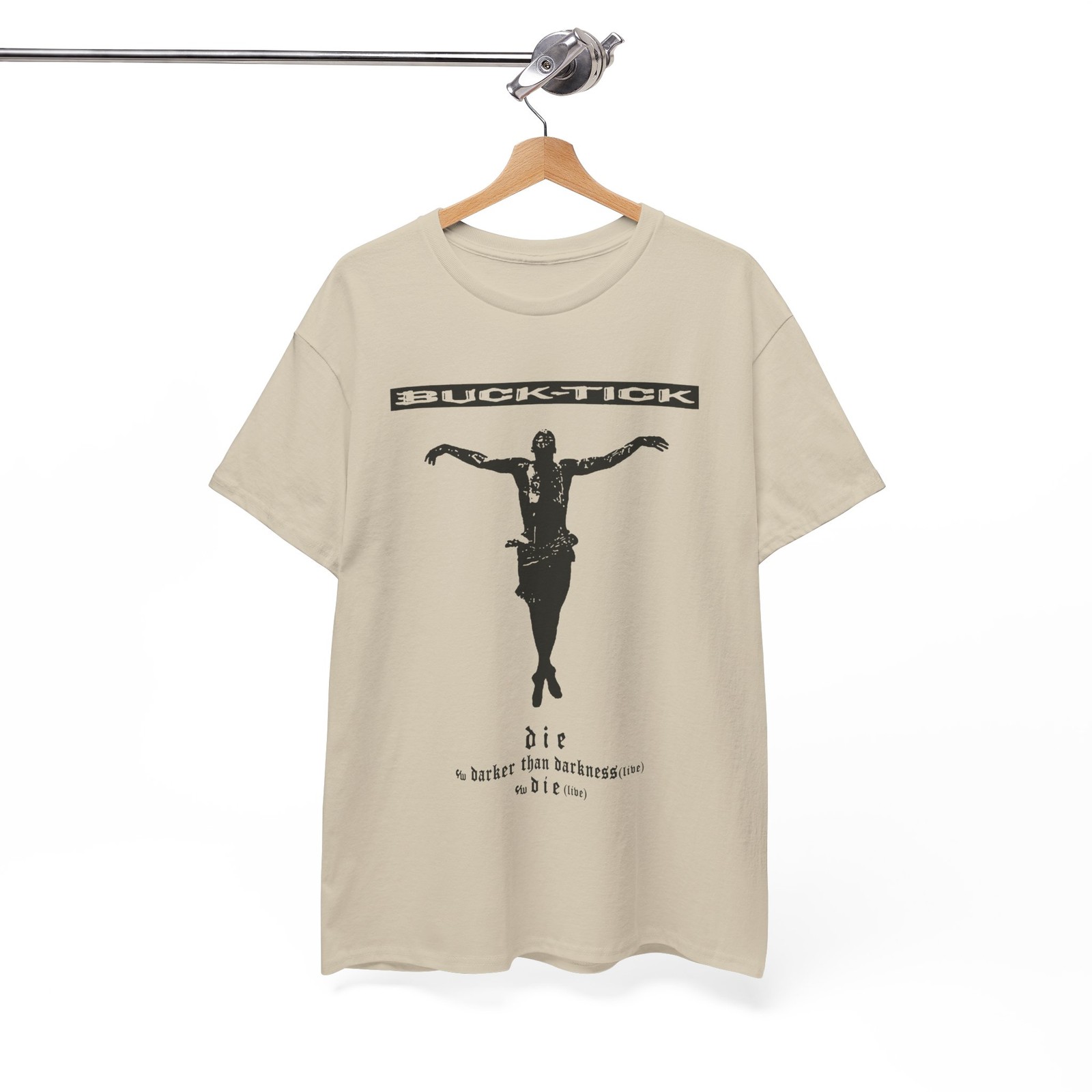 Buck-Tick Shirt, Die Darker Than Darkness, style of 1993 Tour Visualkei, Unisex