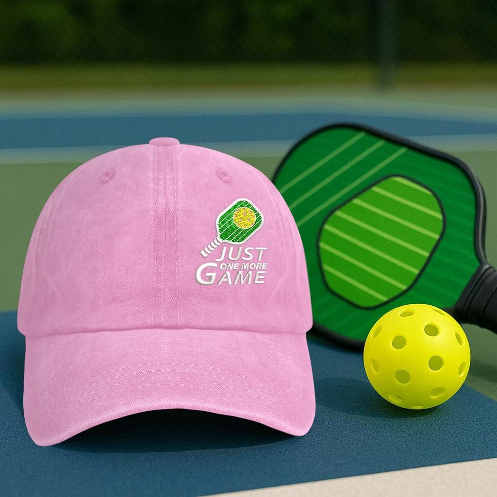 Pickleball Hat for Women, Unisex Adjustable Embroidered Baseball Cap or Truck…