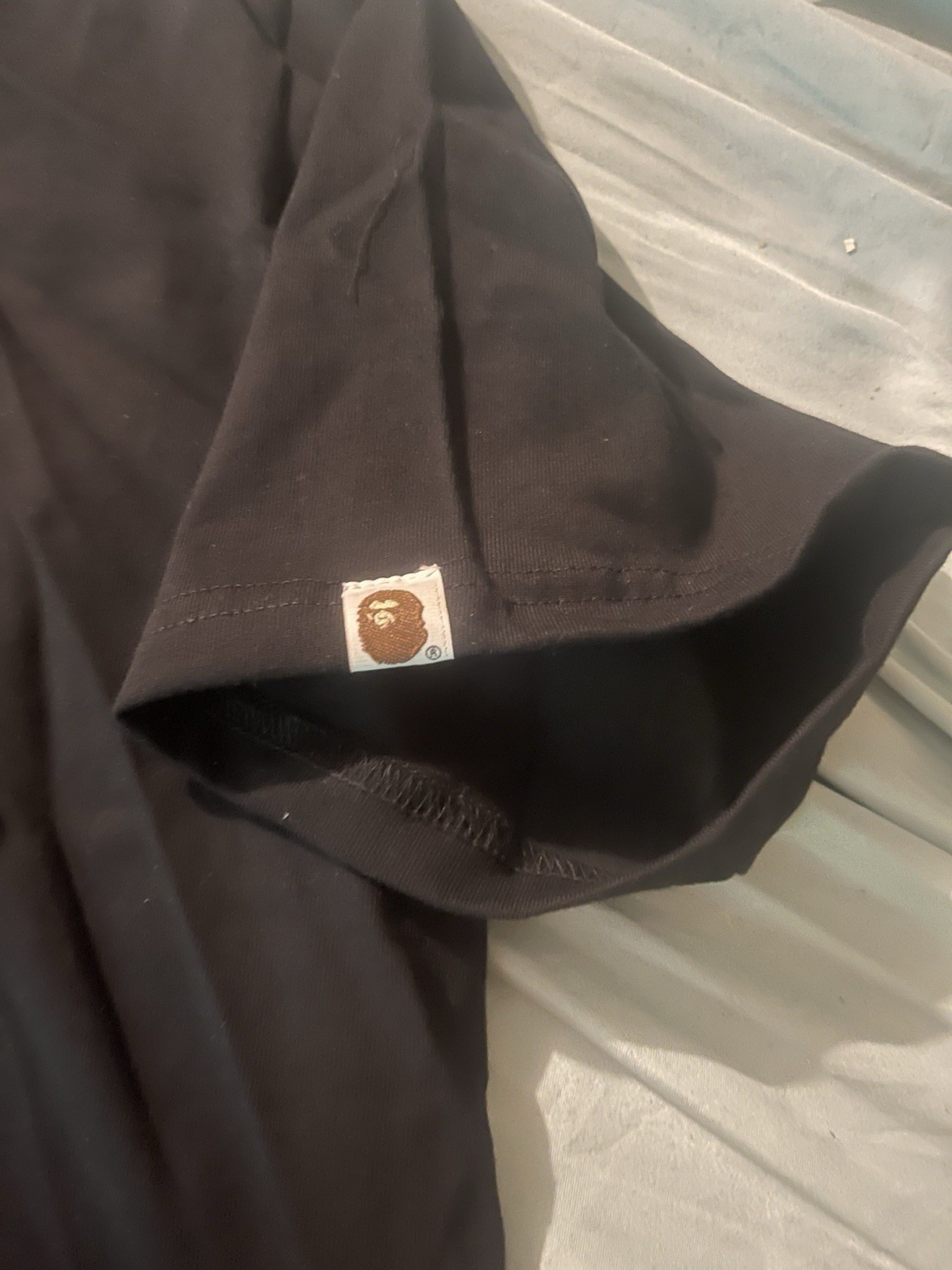 A Bathing Ape BAPE x Octobers Very Own OVO Black Logo Graphic Tee M
