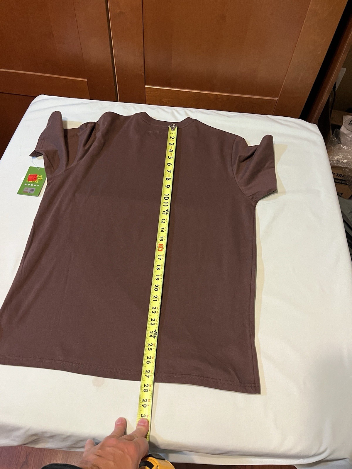 John Deere Men’s T-shirt Brown Small Cotton – NWT