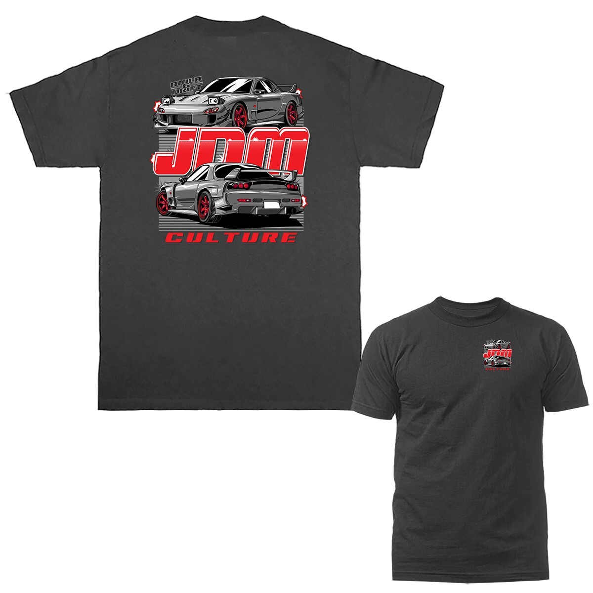 JDM Culture Imported Tuned Custom JDM Sports Car T-shirt