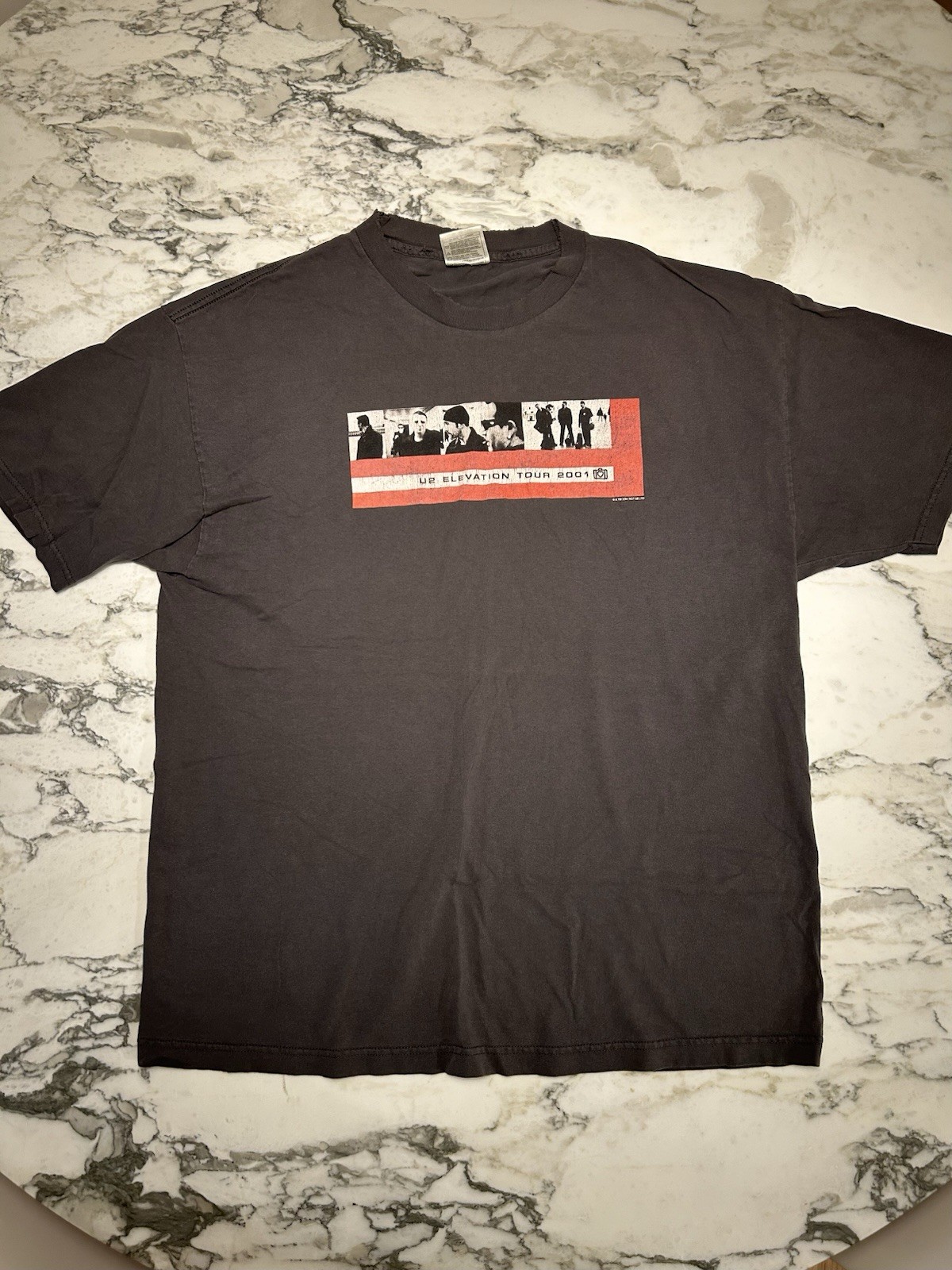 Vintage U2 Elevation Tour 2001 shirt size XL