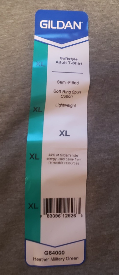 Gildan Adult T-Shirts 4-Pack Mixed Fabric and Colors Look Free Shipping!