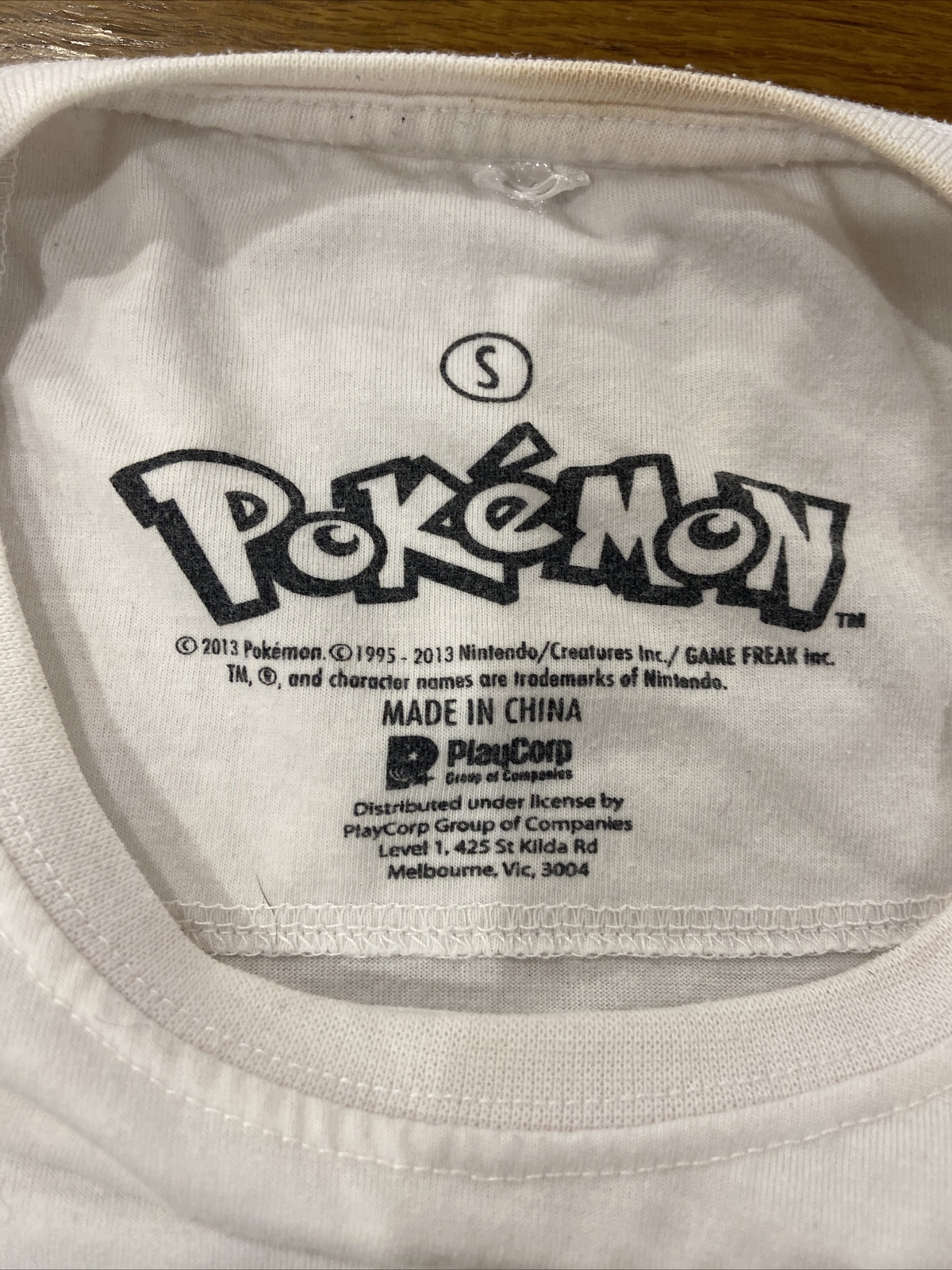 Pokemon | White Starter Pokemon Graphic T Shirt | Size S mens | Good Condition