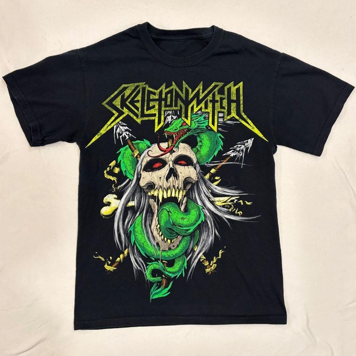 Skeletonwitch – Spring Tour 2011 Shirt Music USA Tee BL798
