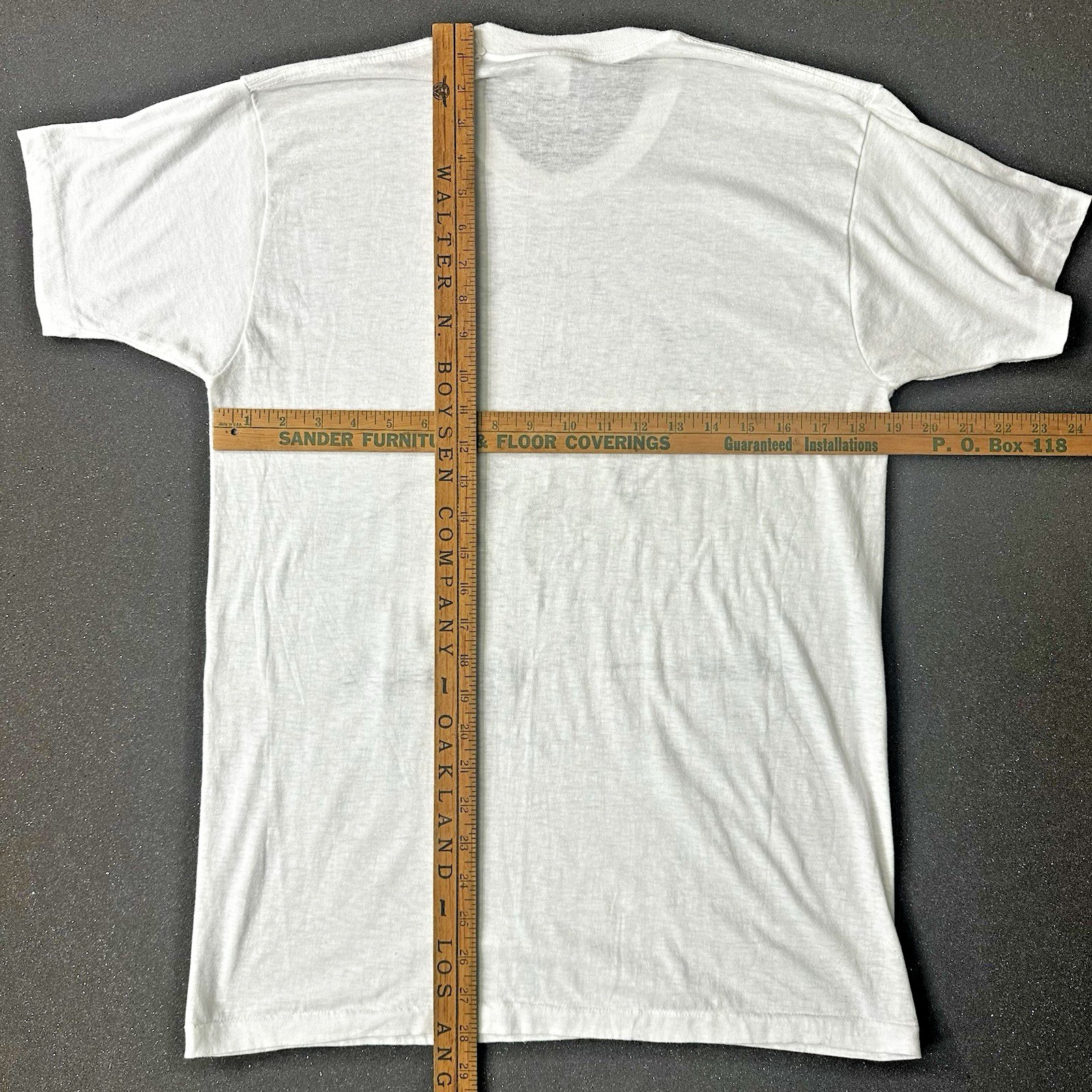 Vintage Crass Tee UK Punk Band T-Shirt XL 50/50 Made in USA 19×28