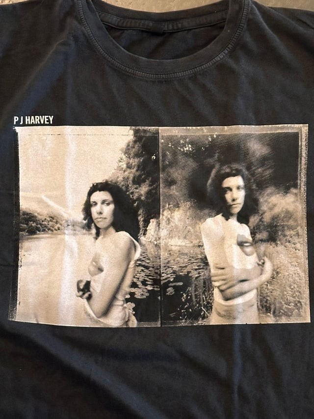 PJ Harvey vtg 90s black T shirt Unisex tee Basic style tee NH25870