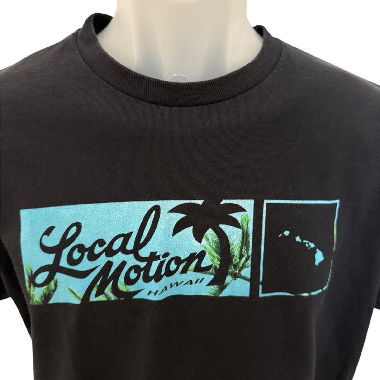 LOCAL MOTION Hawaii Aloha Tropical Surf Islands Tee Shirt Men M Medium