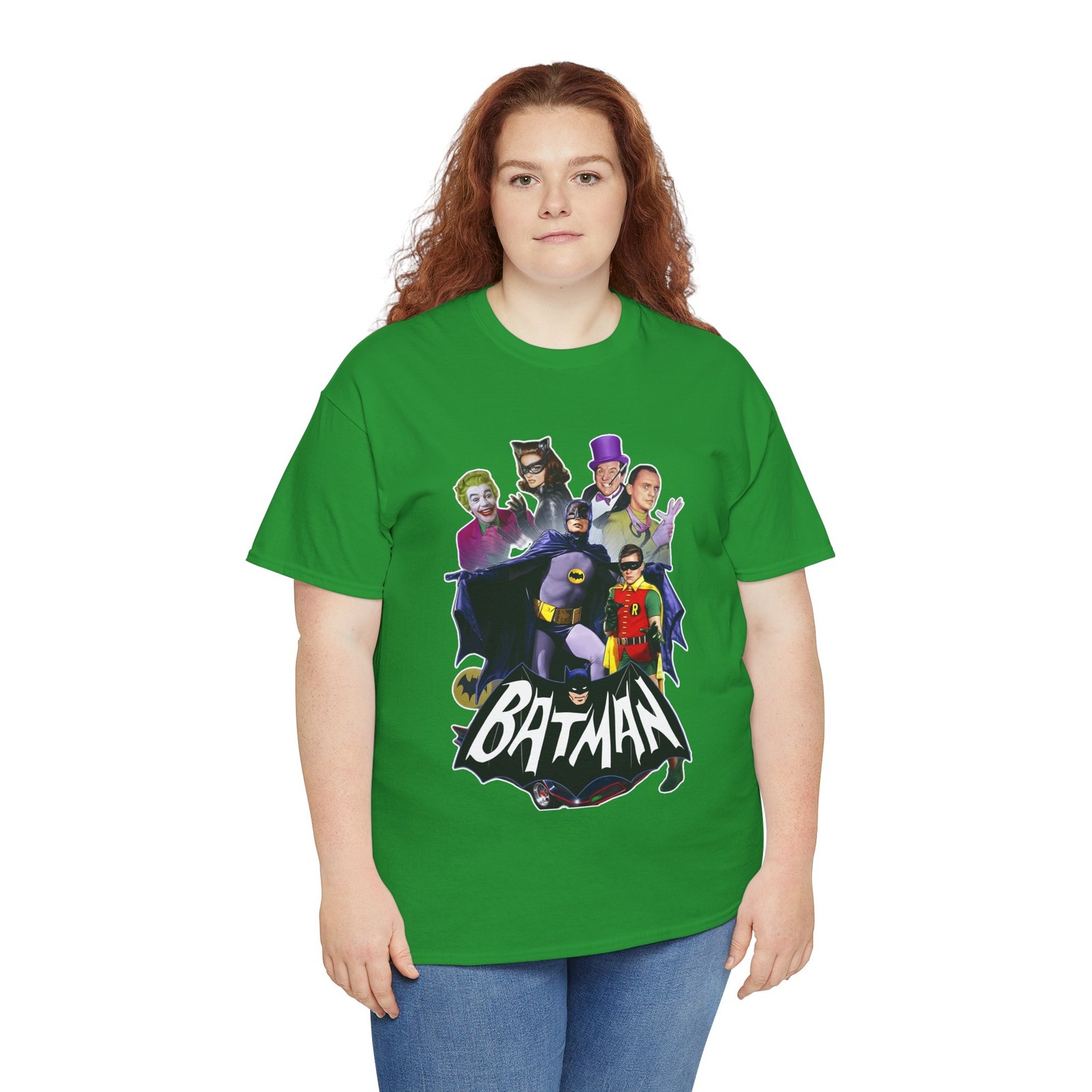 Batman TV (1966-68) T-Shirt V3 Robin Batmobile Adam West Sci-Fi Fantasy 60s