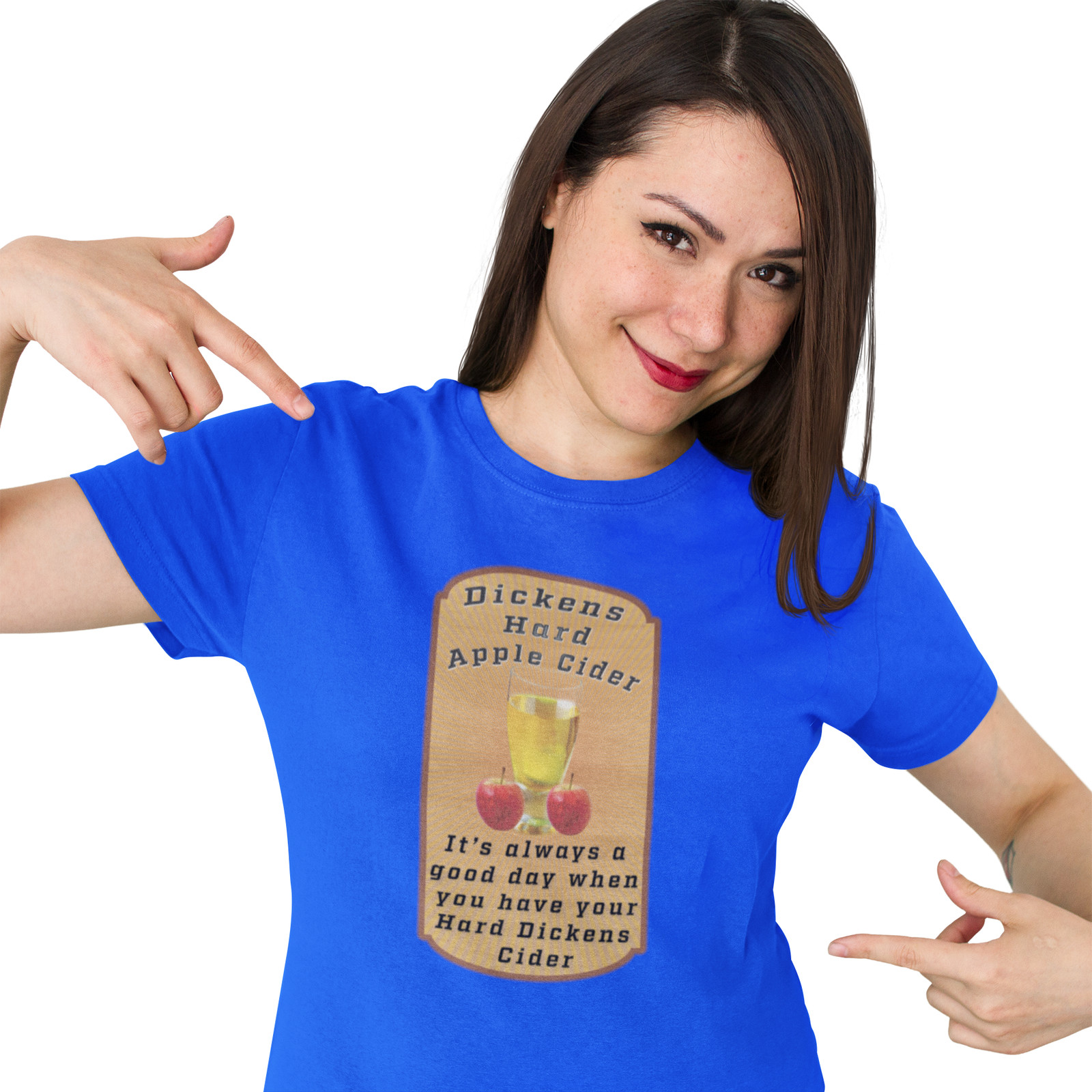Dickens Hard Apple Cider. Funny sarcastic raunchy gift for him dad her friend