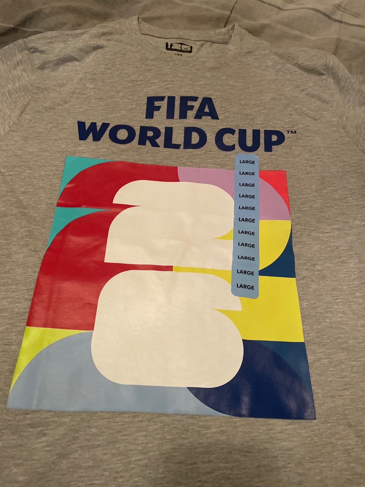 FIFA World Cup LG T-Shirt Licensed + FREE McDonald’s FIFA Meal Gimenez Cup