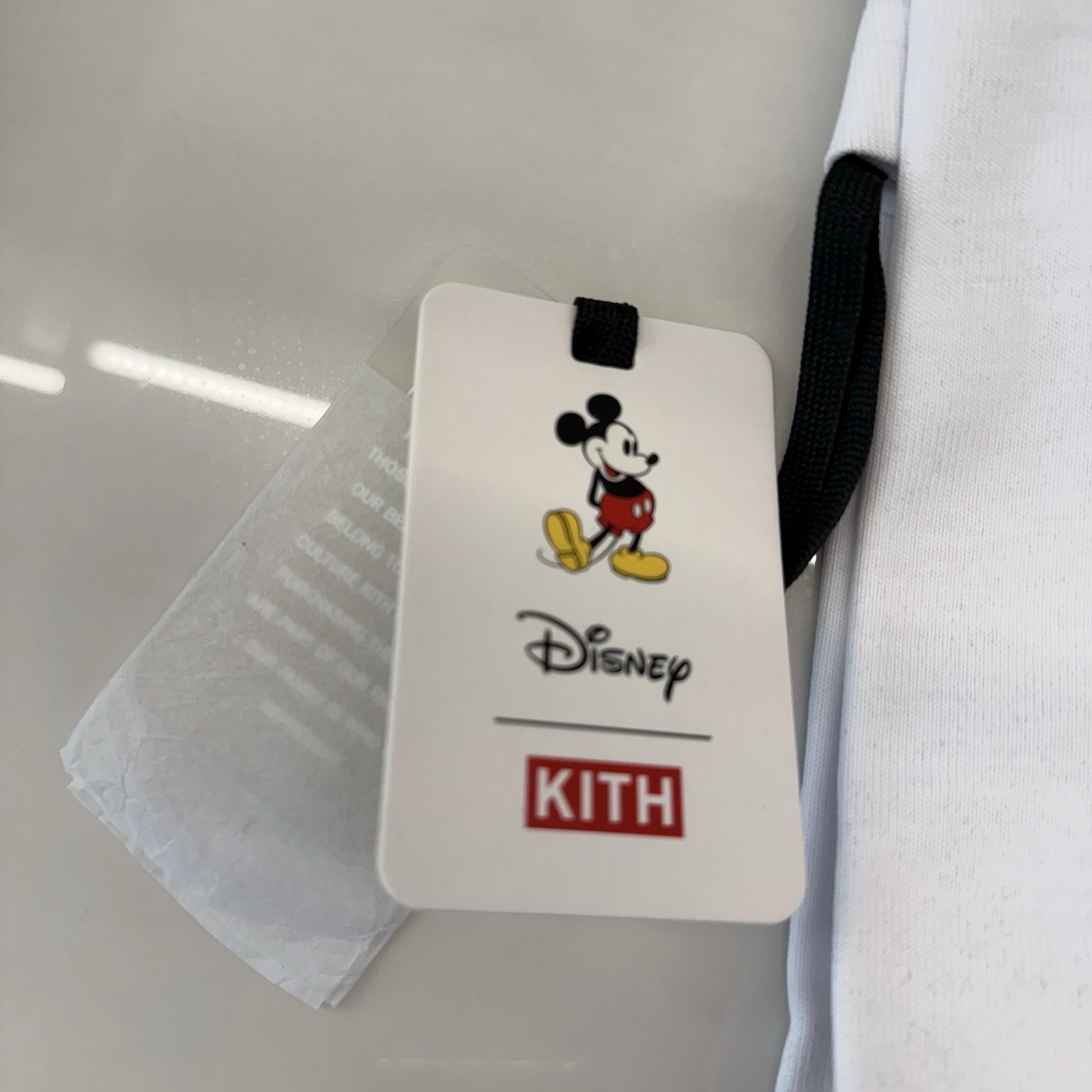 Kith x Disney 30s Mickey Standing Classic Logo L/S Tee Rare NEW XS
