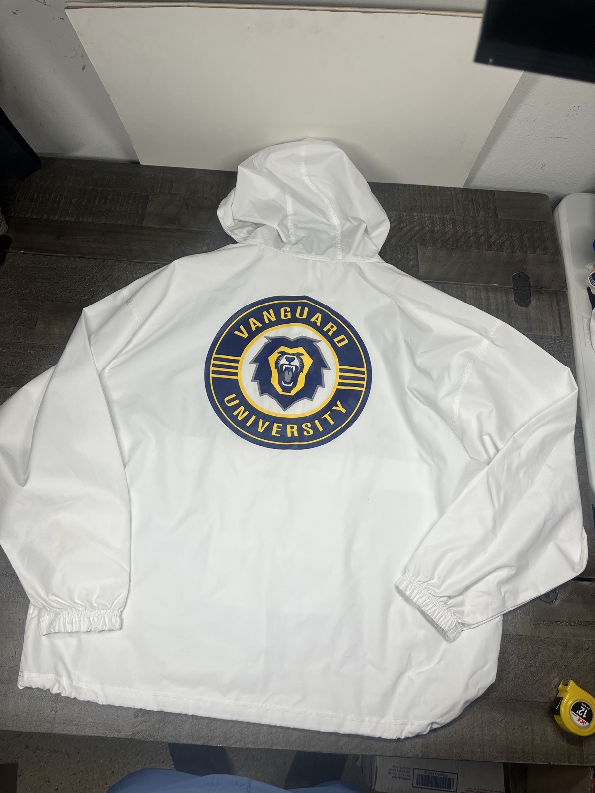 VTG Santa Clara Vanguard SCV University College Windbreaker Rain Jacket Coat
