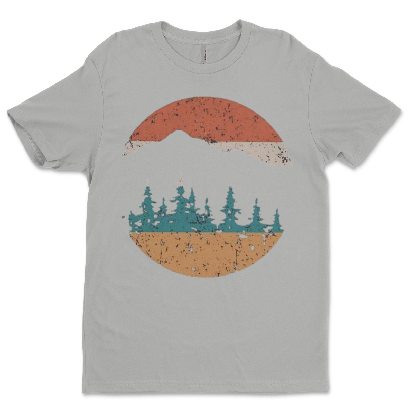 Custom T-Shirt Mountains/ Unisex Soft Style T-Shirts, Next Level- Cotton
