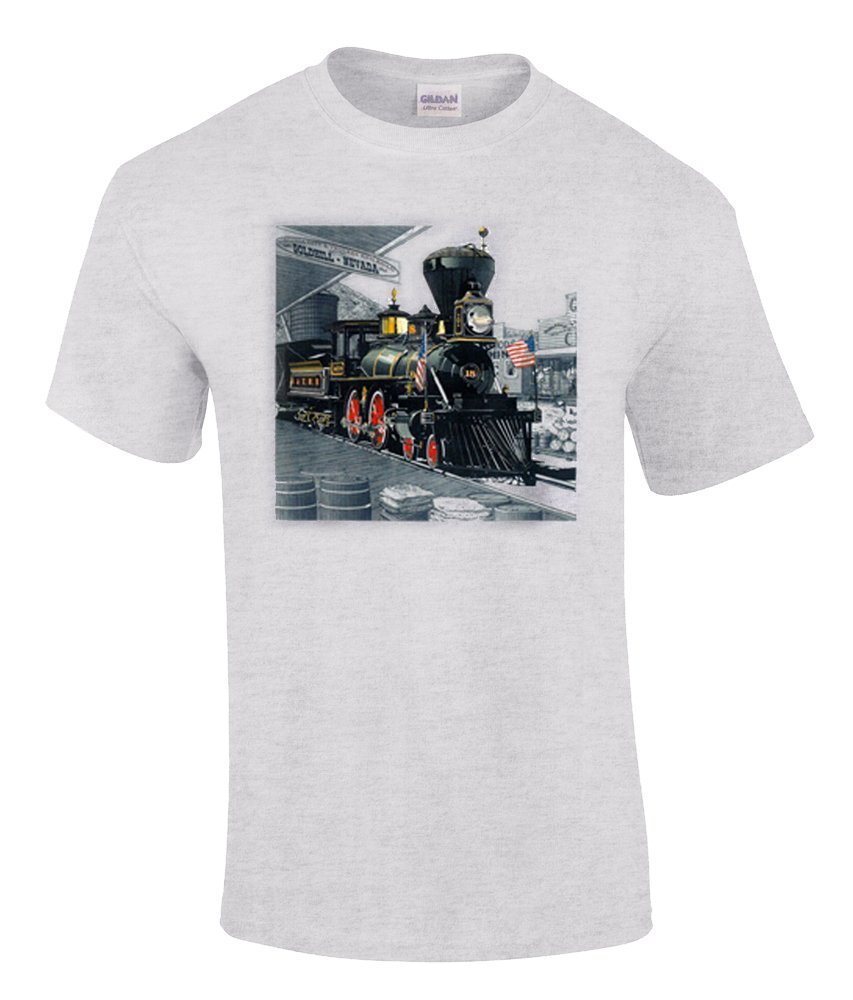 Virginia and Truckee trains Authentic Railroad T-Shirt [57]