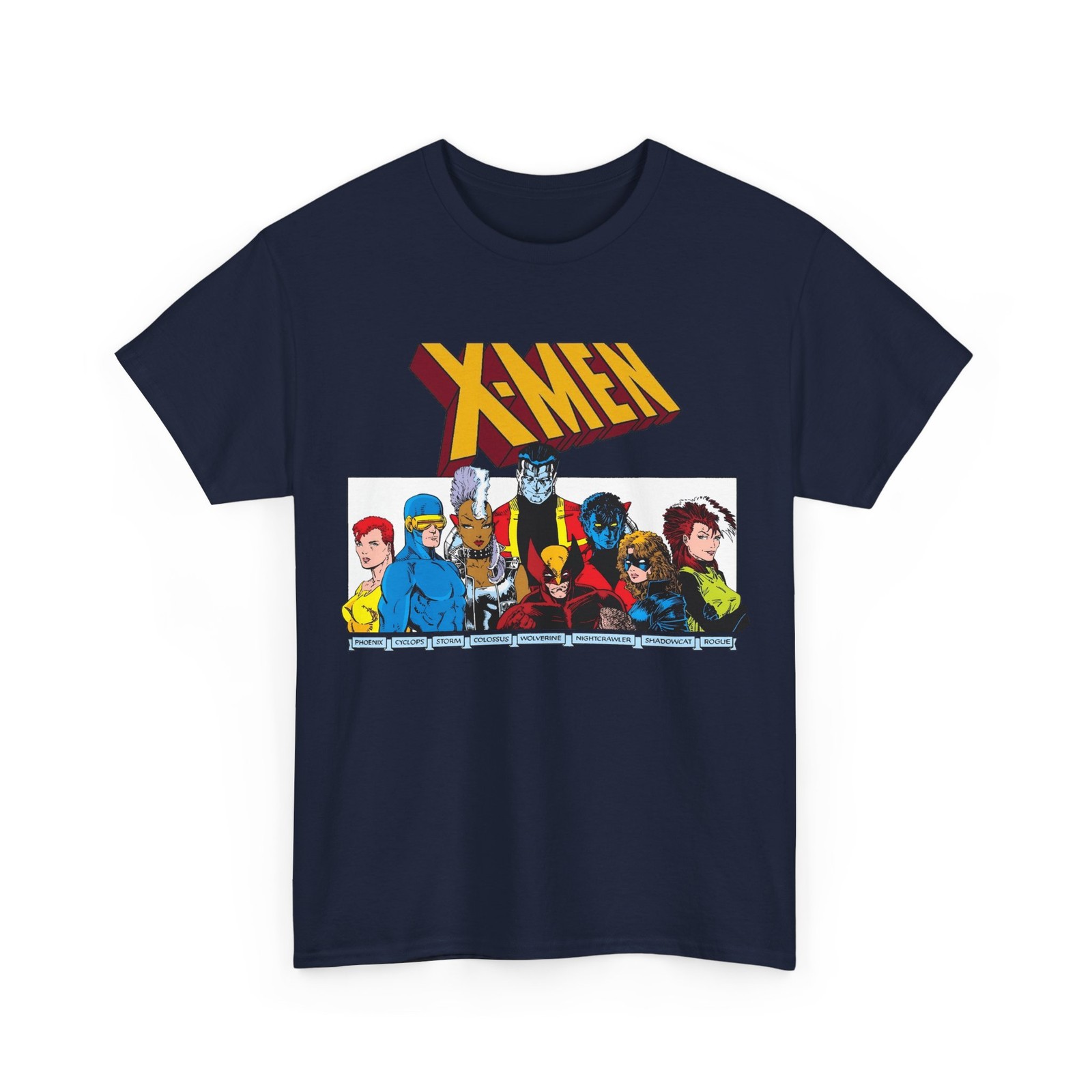X-Men T-Shirt – Arthur Adams Art – Wolverine, Storm, Rachel Summers, Rogue