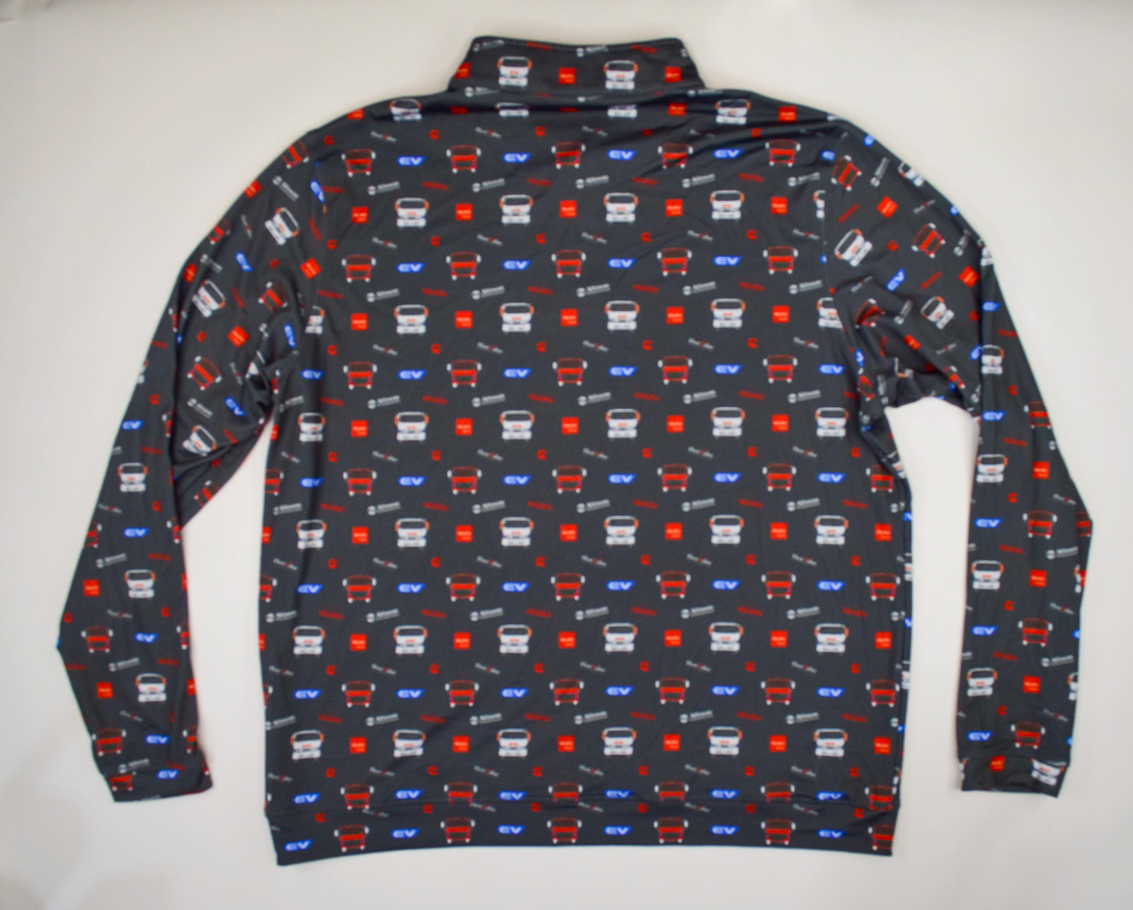 Fore Fathers Gray 1/4-Zip Pullover Golf long sleeve Isuzu EV Promo | Size XL
