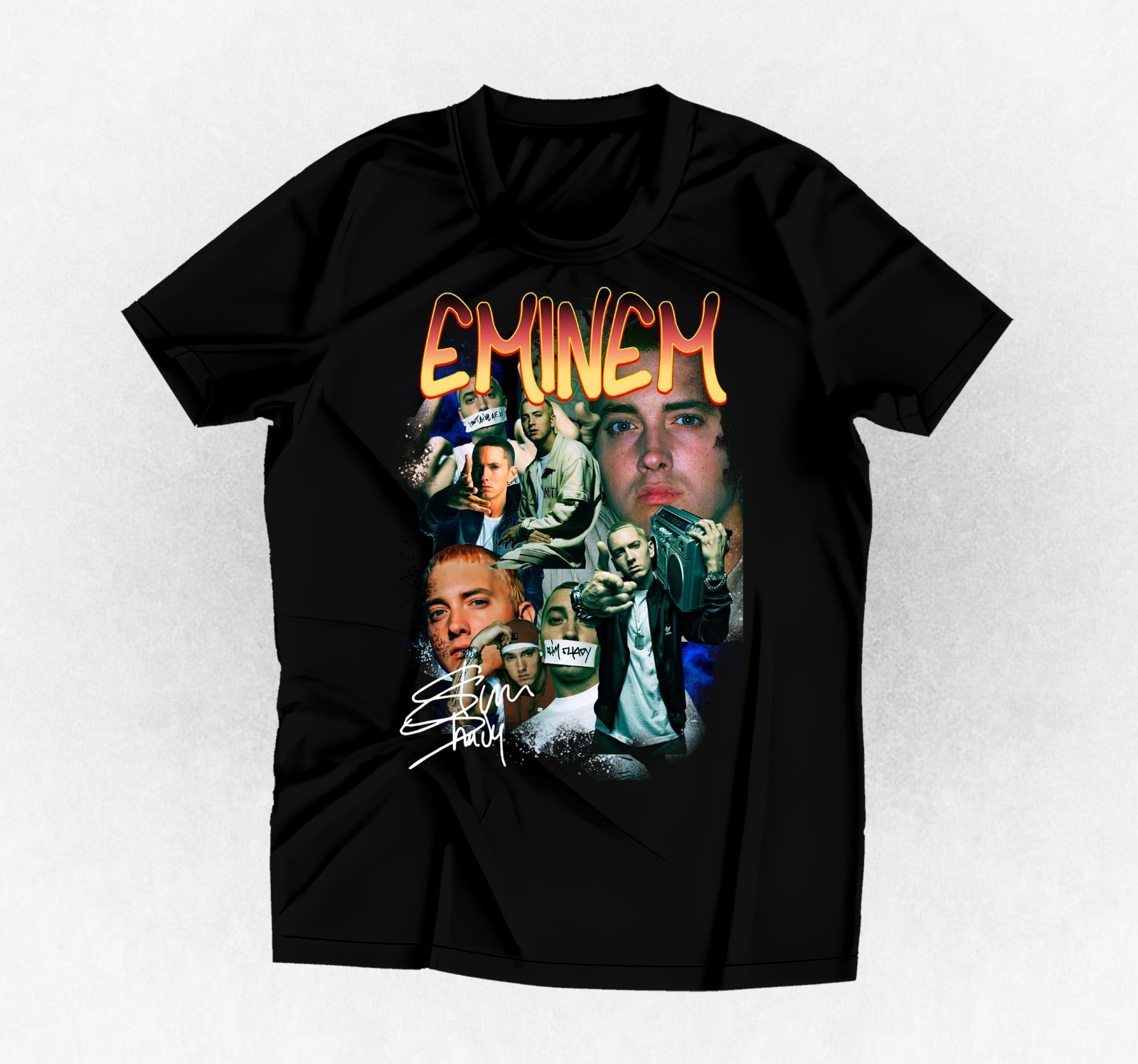 Rapper Eminem graphic t-shirt black or any color and size you choose