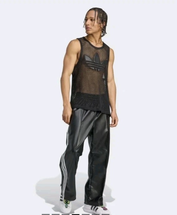 Sold Out ! adidas x Jeremy Scott 90s House Music Mesh Tank Top Tee S Small Nwt