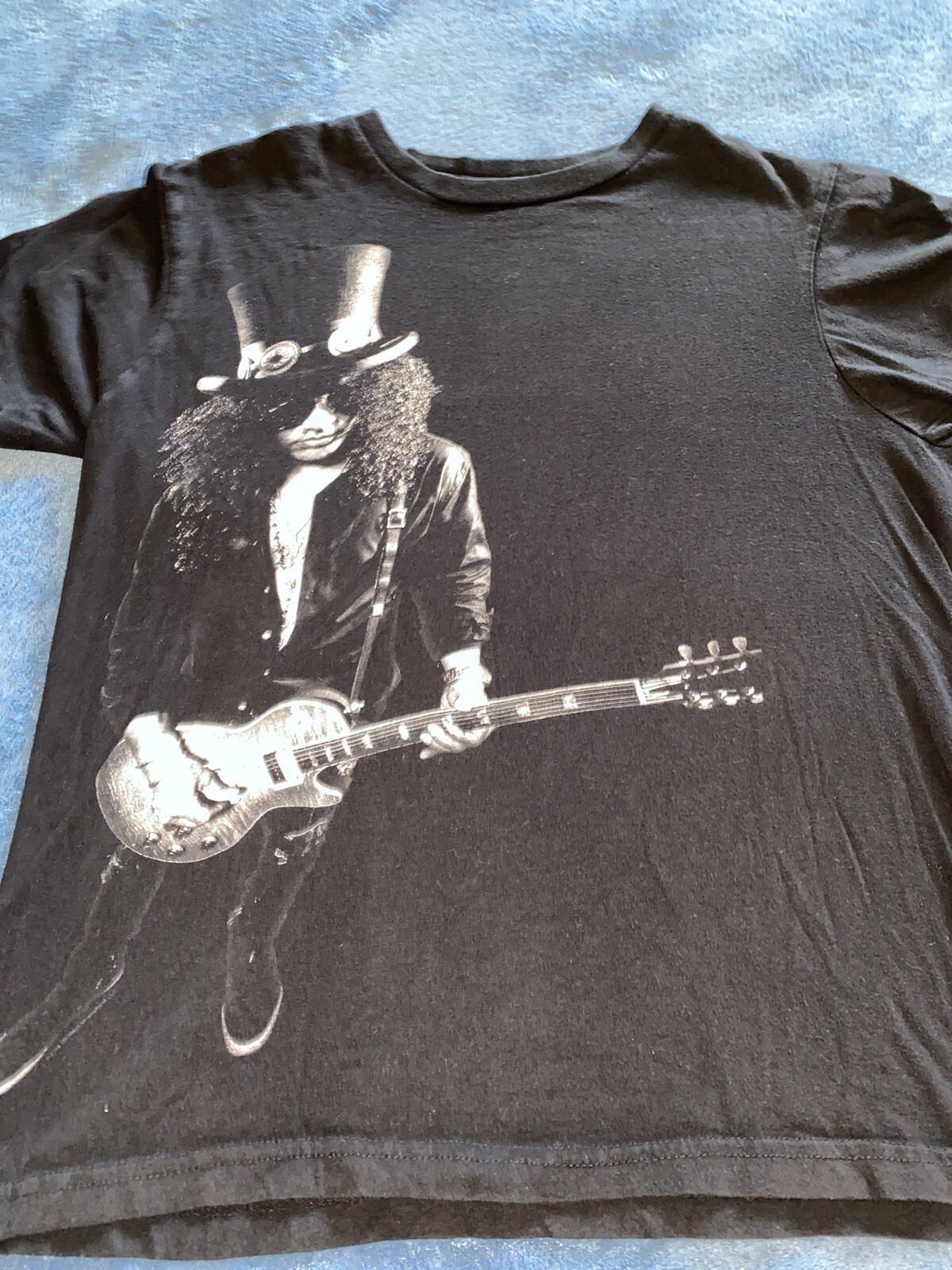 Pacific Slash Guns & Roses Guitar T Shirt Sz S(19in W X 22in L) Band Music Rock