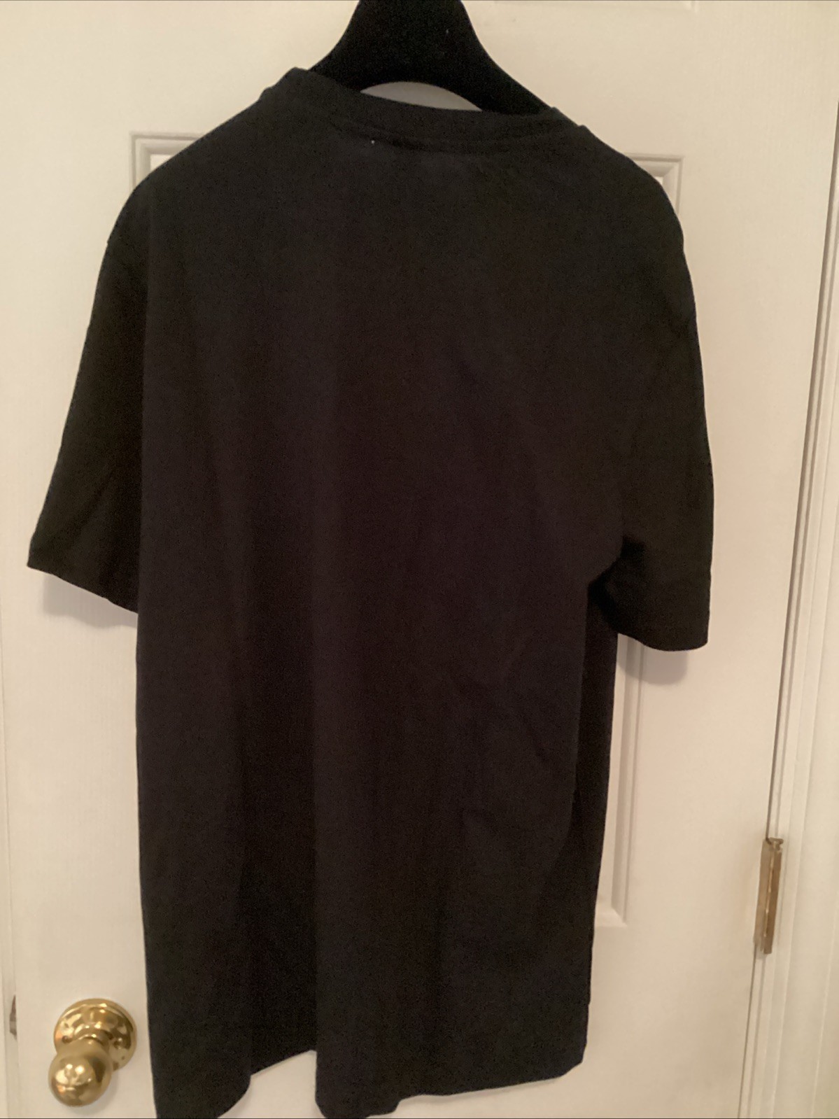 Authentic Moschino Couture Unisex Black T-Shirt W/Print Logo Size M