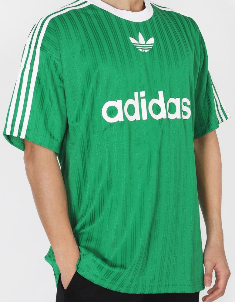 NEW MENS ADIDAS ORIGINALS TREFOIL POLY TEE SHIRT ~SIZE XL #IM9457 RARE!