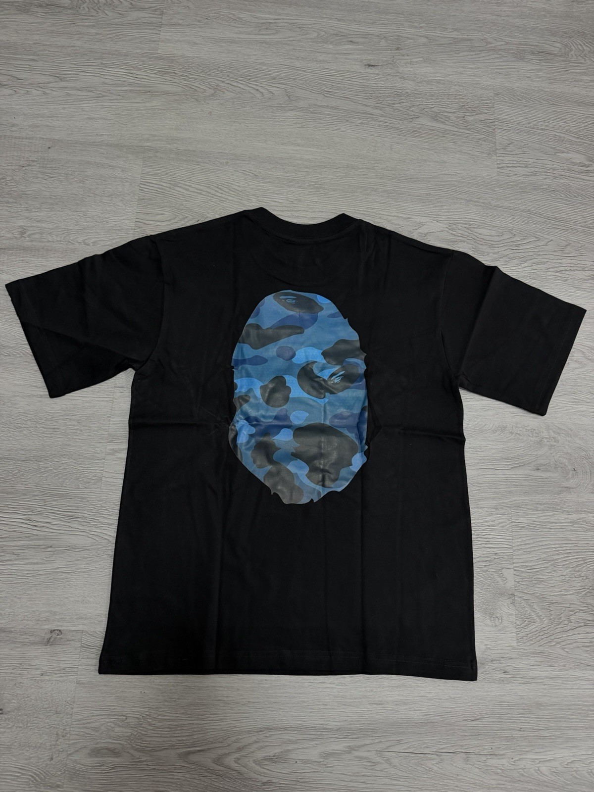BAPE Black/Blue XL Tee 100% Authentic | A Bathing Ape