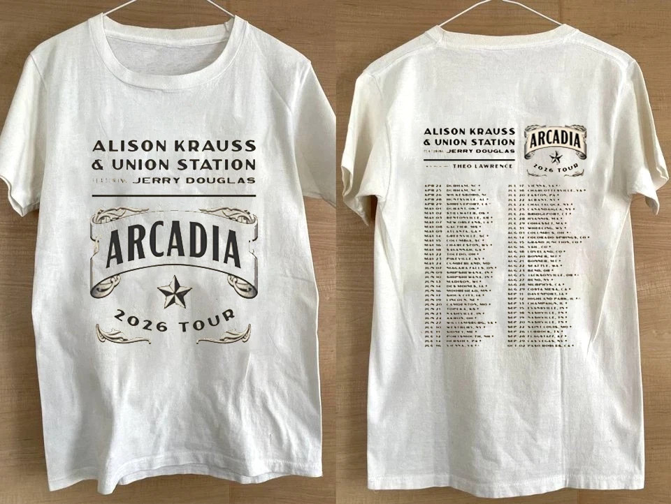 Alison Krauss and Union Station 2 Sides 2026 American Tour S to 5XL Shirt