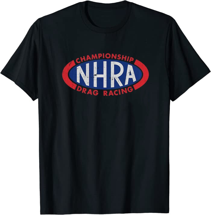 NHRA National Hot Rod Association Worldwide Drag Racing T-Shirt