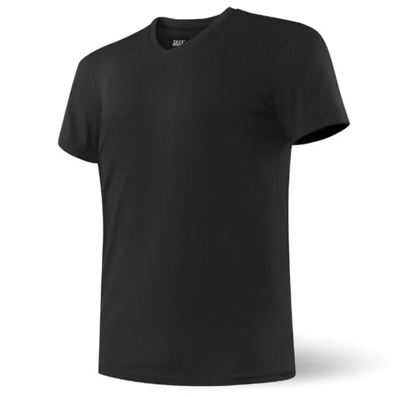 NIB $35 SAXX [ Small ] Undercover V-neck Undershirt Top in Black