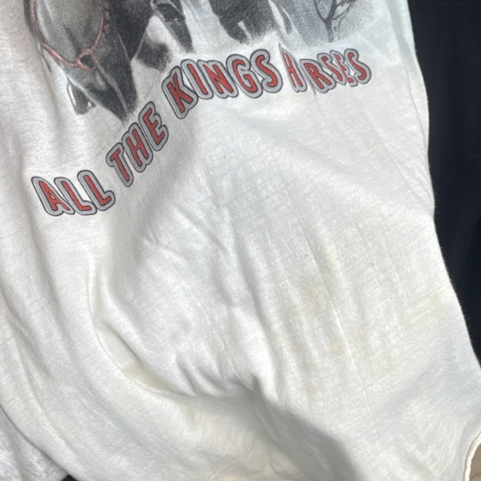 1985 THE FIRM vtg concert tour jersey shirt (XL) 80’s Jimmy Page Led Zeppelin