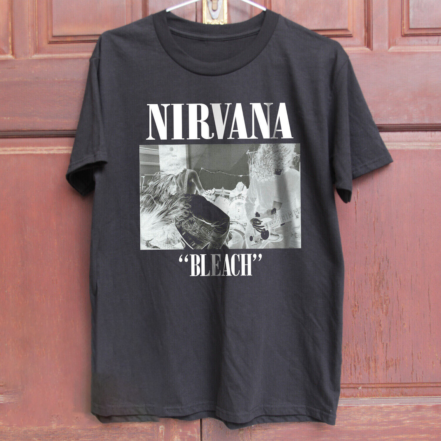 Nirvana Bleach Rock Band Unisex T-Shirt Size S-5XL For Fans